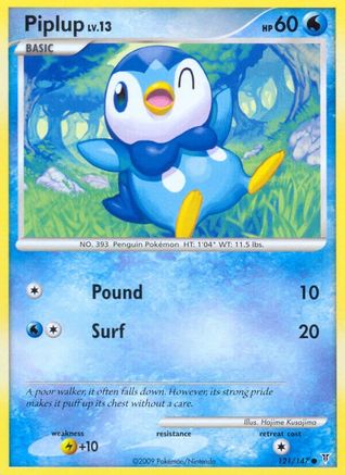 Piplup 121/147 - Supreme Victors