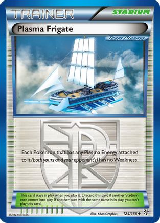 Plasma Frigate 124/135 - Plasma Storm Reverse Holofoil