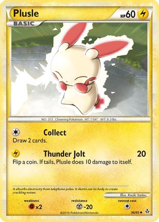 Plusle 36/95 - HSUnleashed