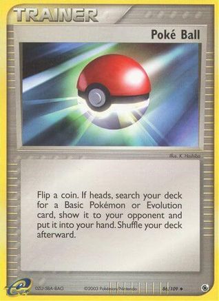 Poké Ball 86/109 - Ruby & Sapphire Reverse Holofoil