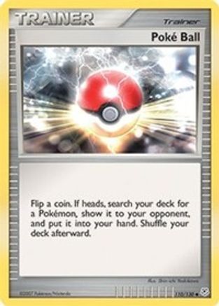 Poké Ball 110/130 - Diamond & Pearl Reverse Holofoil