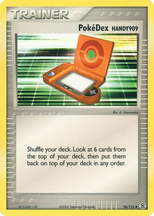 PokeDex (HANDY909) 96/112 - FireRed & LeafGreen Reverse Holofoil