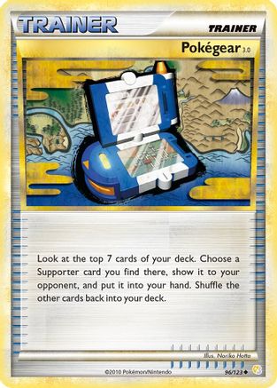 Pokegear 3.0 96/123 - HeartGold SoulSilver