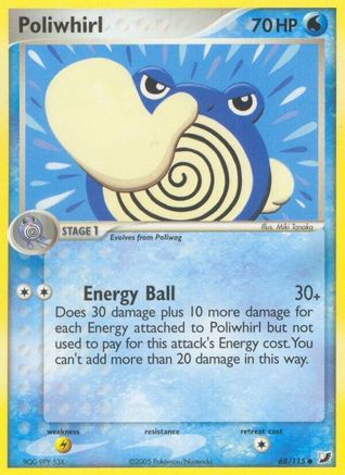 Poliwhirl 68/115 - Unseen Forces