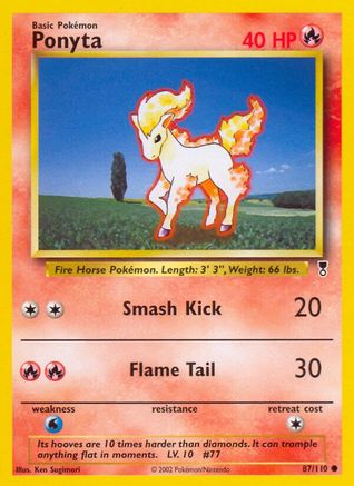 Ponyta 87/110 - Legendary Collection