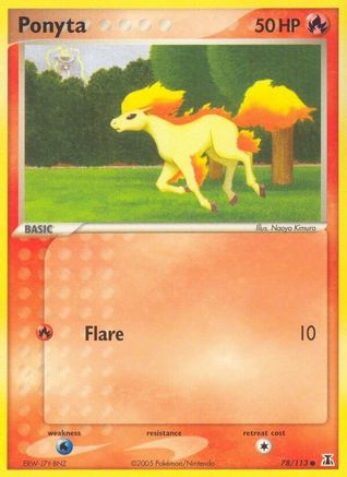 Ponyta 78/113 - Delta Species