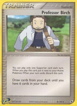 Professor Birch 89/109 - Ruby and Sapphire