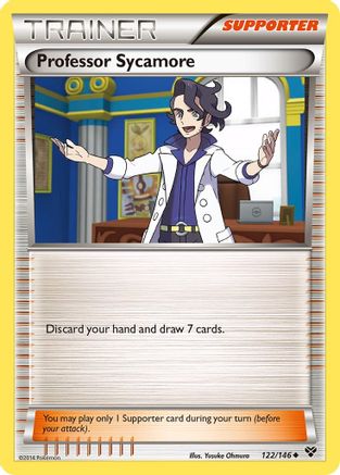 Professor Sycamore 122/146 - XY Reverse Holofoil