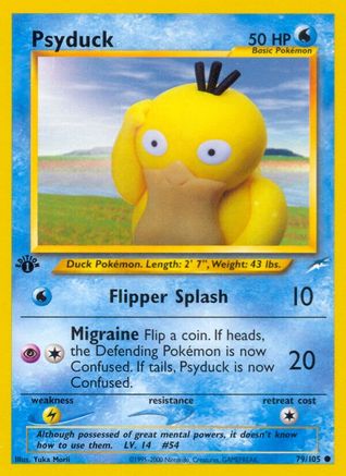 Psyduck 79/105 - Neo Destiny 1st Edition