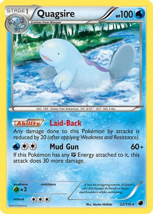 Quagsire 22/116 - Plasma Freeze