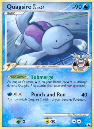 Quagsire GL 76/111 - Rising Rivals