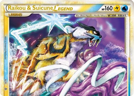 Raikou & Suicune LEGEND 92/95 - HSUnleashed Holofoil