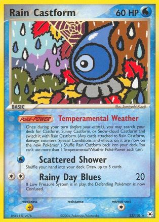 Rain Castform 23/101 - Hidden Legends