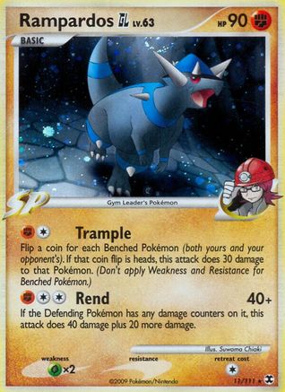 Rampardos GL 11/111 - Rising Rivals Holofoil