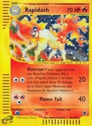 Rapidash 26/165 - Expedition Base Set Holofoil