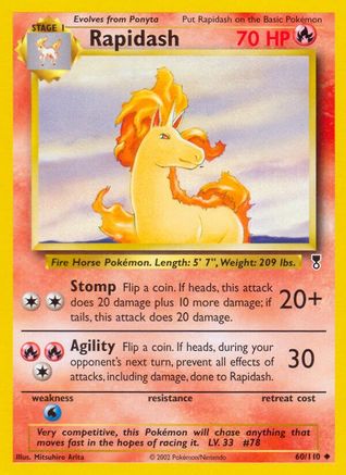 Rapidash 60/110 - Legendary Collection