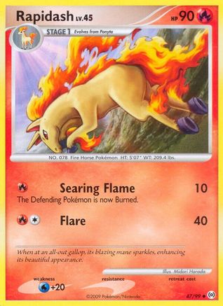 Rapidash 47/99 - Arceus