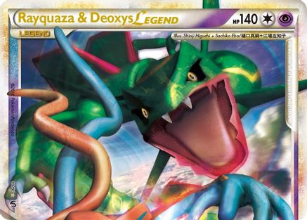 Rayquaza & Deoxys LEGEND 89/90 - HSUndaunted Holofoil