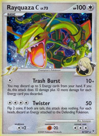 Rayquaza C 8/147 - Supreme Victors Reverse Holofoil