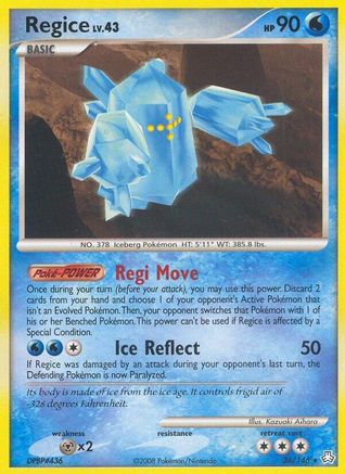 Regice 36/146 - Legends Awakened