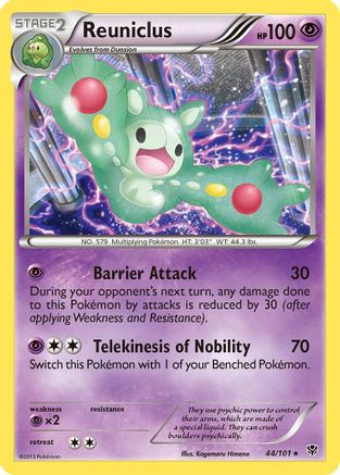 Reuniclus 44/101 - Plasma Blast