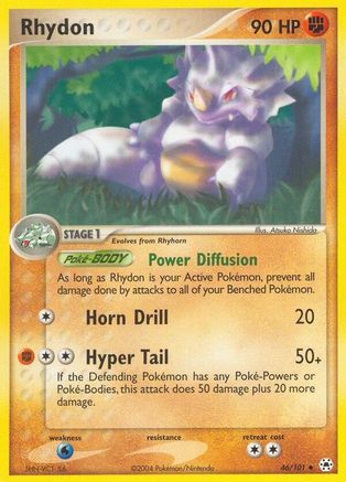 Rhydon 46/101 - Hidden Legends