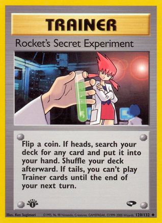 Rocket's Secret Experiment 120/132 - Gym Challenge 1st Edition