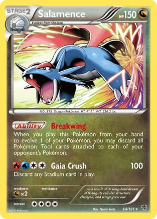 Salamence 64/101 - Plasma Blast Holofoil