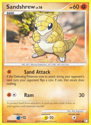 Sandshrew 96/123 - Mysterious Treasures