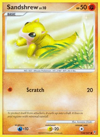 Sandshrew 124/147 - Supreme Victors