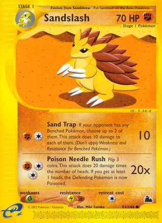 Sandslash 93/144 - Skyridge