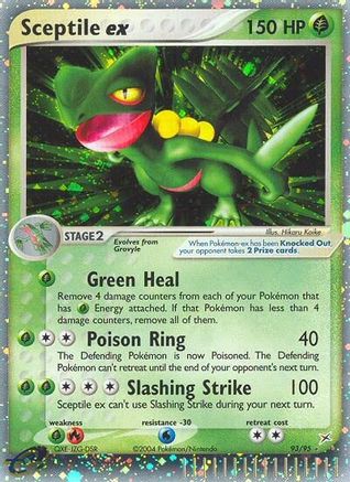 Sceptile ex 93/95 - Team Magma vs Team Aqua Holofoil