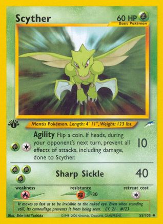 Scyther 55/105 - Neo Destiny Unlimited