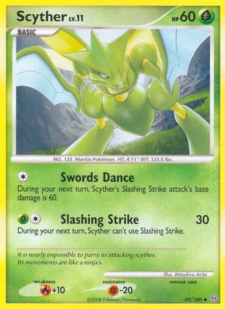 Scyther 49/100 - Stormfront