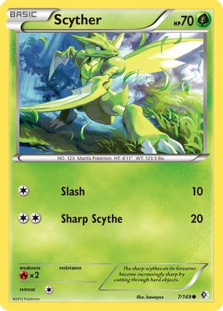 Scyther 7/149 - Boundaries Crossed