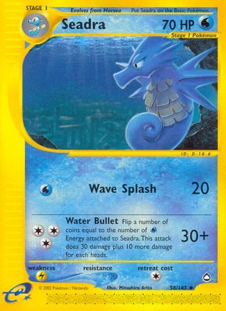 Seadra 58/147 - Aquapolis Reverse Holofoil