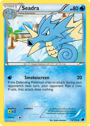 Seadra 19/116 - Plasma Freeze Reverse Holofoil