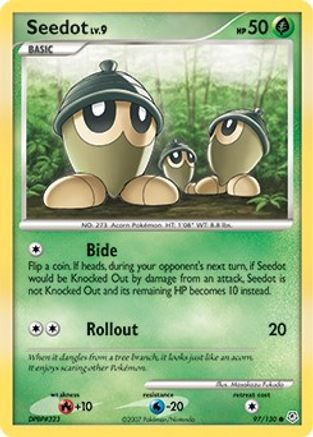 Seedot 97/130 - Diamond & Pearl Reverse Holofoil