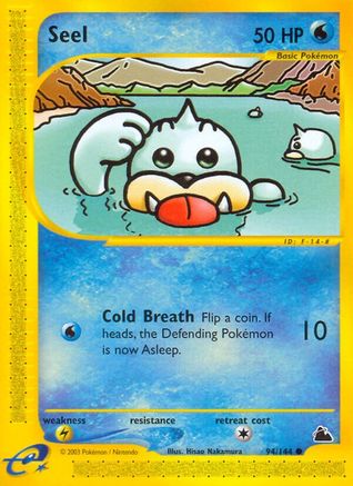 Seel 94/144 - Skyridge Reverse Holofoil