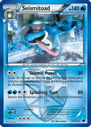 Seismitoad 26/116 - Plasma Freeze