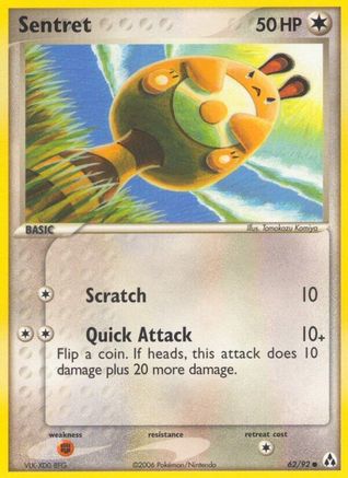 Sentret 62/92 - Legend Maker Reverse Holofoil