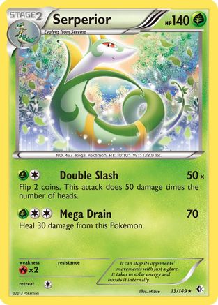 Serperior 13/149 - Boundaries Crossed Holofoil