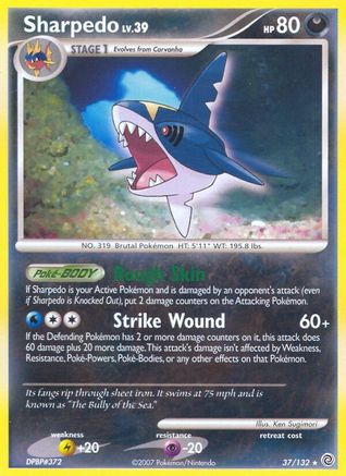 Sharpedo 37/132 - Secret Wonders