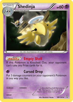 Shedinja 48/124 - Dragons Exalted