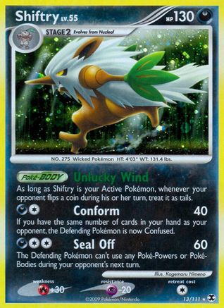 Shiftry 13/111 - Rising Rivals Holofoil