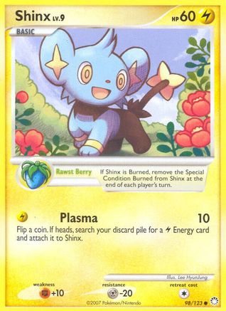 Shinx 98/123 - Mysterious Treasures Reverse Holofoil