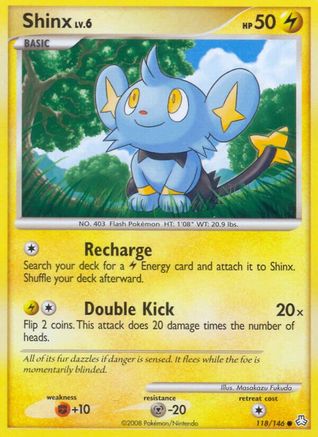 Shinx 118/146 - Legends Awakened Reverse Holofoil