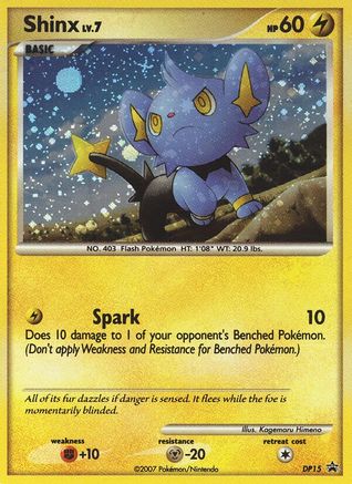 Shinx DP15/56 - DP Black Star Promos Holofoil