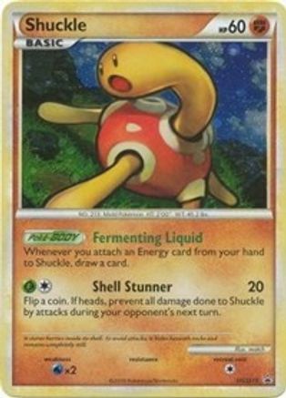 Shuckle HGSS15/25 - HGSS Black Star Promos Holofoil