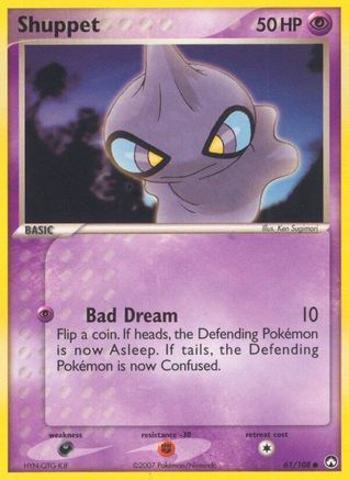 Shuppet 61/108 - Power Keepers Reverse Holofoil